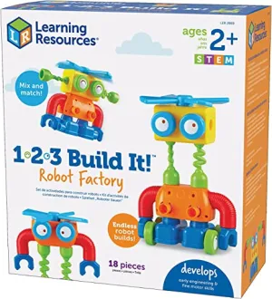 1-2-3 Build It!™ Robot Factory