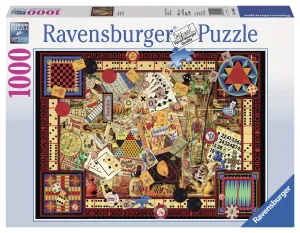 1000 pc Puzzle - Vintage Games