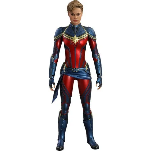 1:6 Avengers 4 : Endgame - Captain Marvel A.K.A Carol Danvers Brie Larson Figure MMS575 Hot Toys