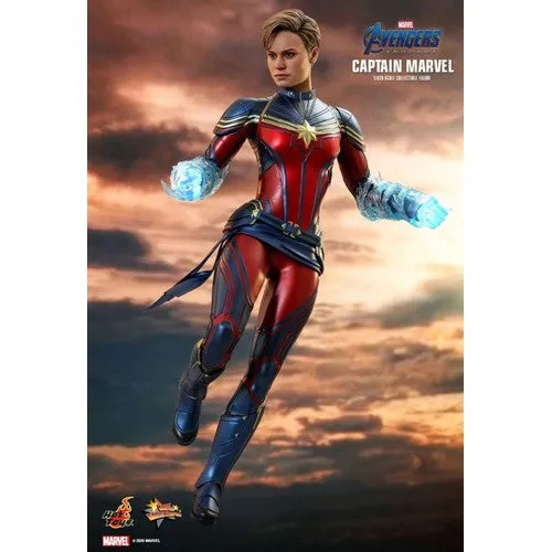 1:6 Avengers 4 : Endgame - Captain Marvel A.K.A Carol Danvers Brie Larson Figure MMS575 Hot Toys