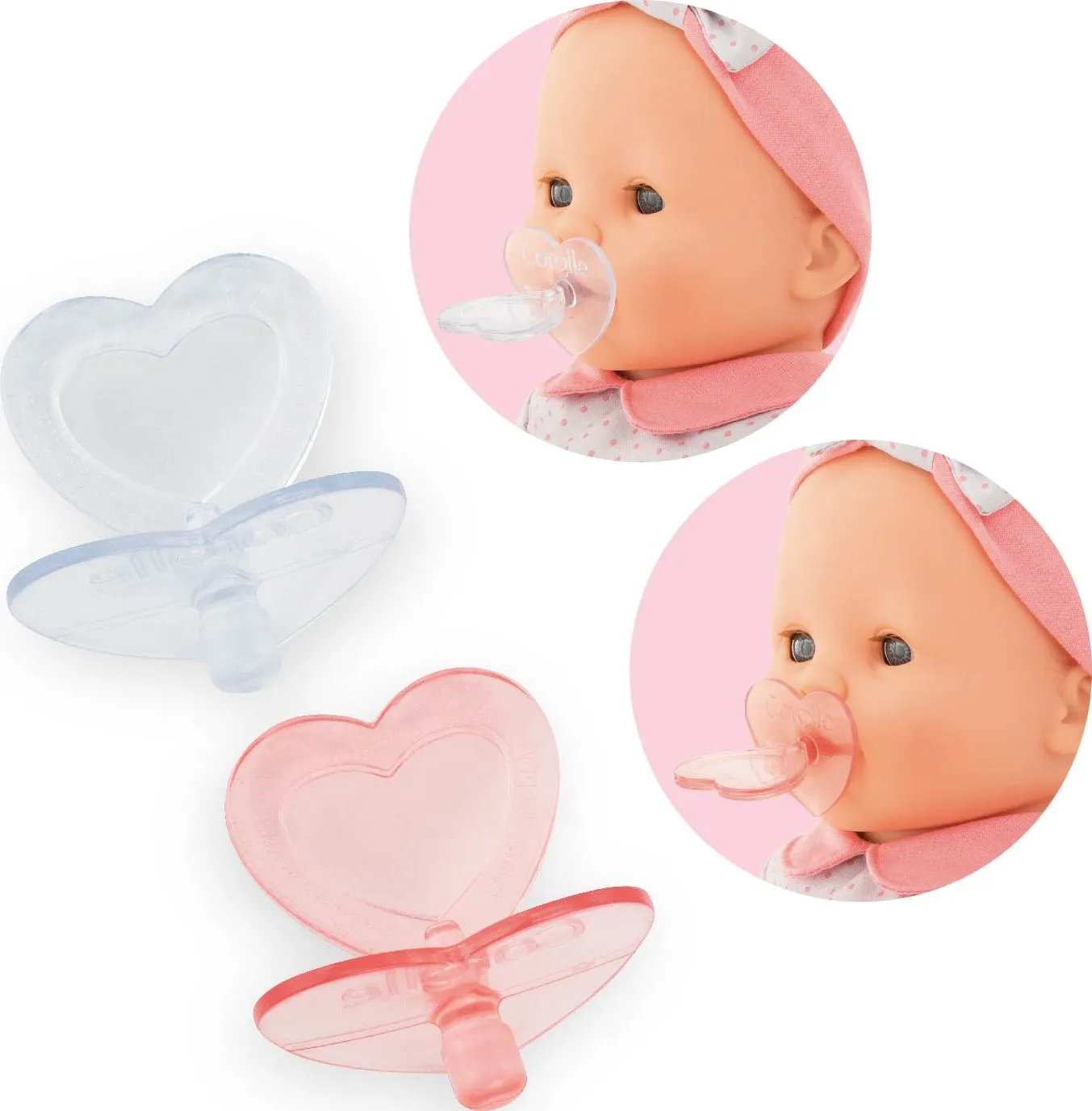 2 Pacifiers for 14"