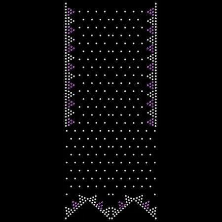 3" Spangle Cheer Bow Triangle Loops Set - Includes 2 Sets