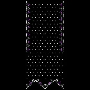 3" Spangle Cheer Bow Triangle Loops Set - Includes 2 Sets