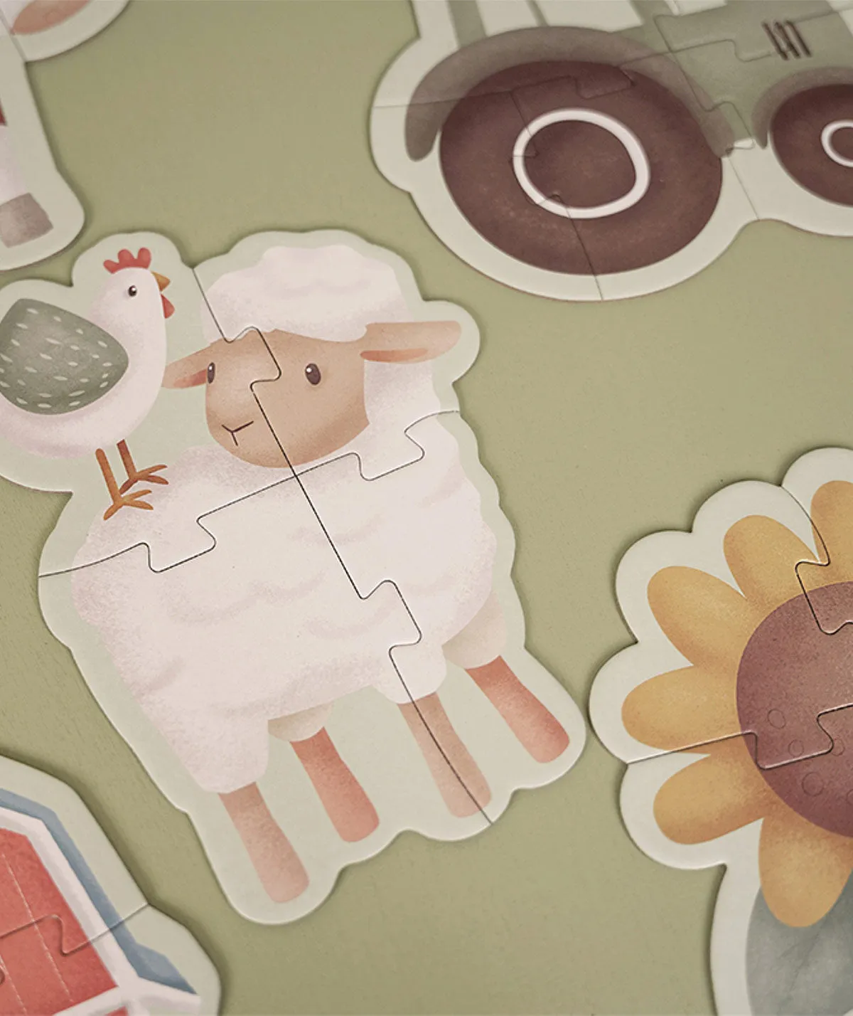 6 in 1 Puzzles Little Farm - Little Farm