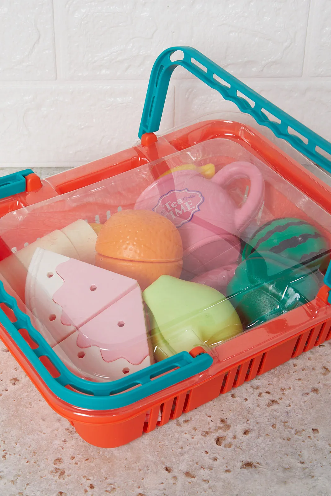 Afternoon Tea Fruit Basket Set - Orange 29(Piece)