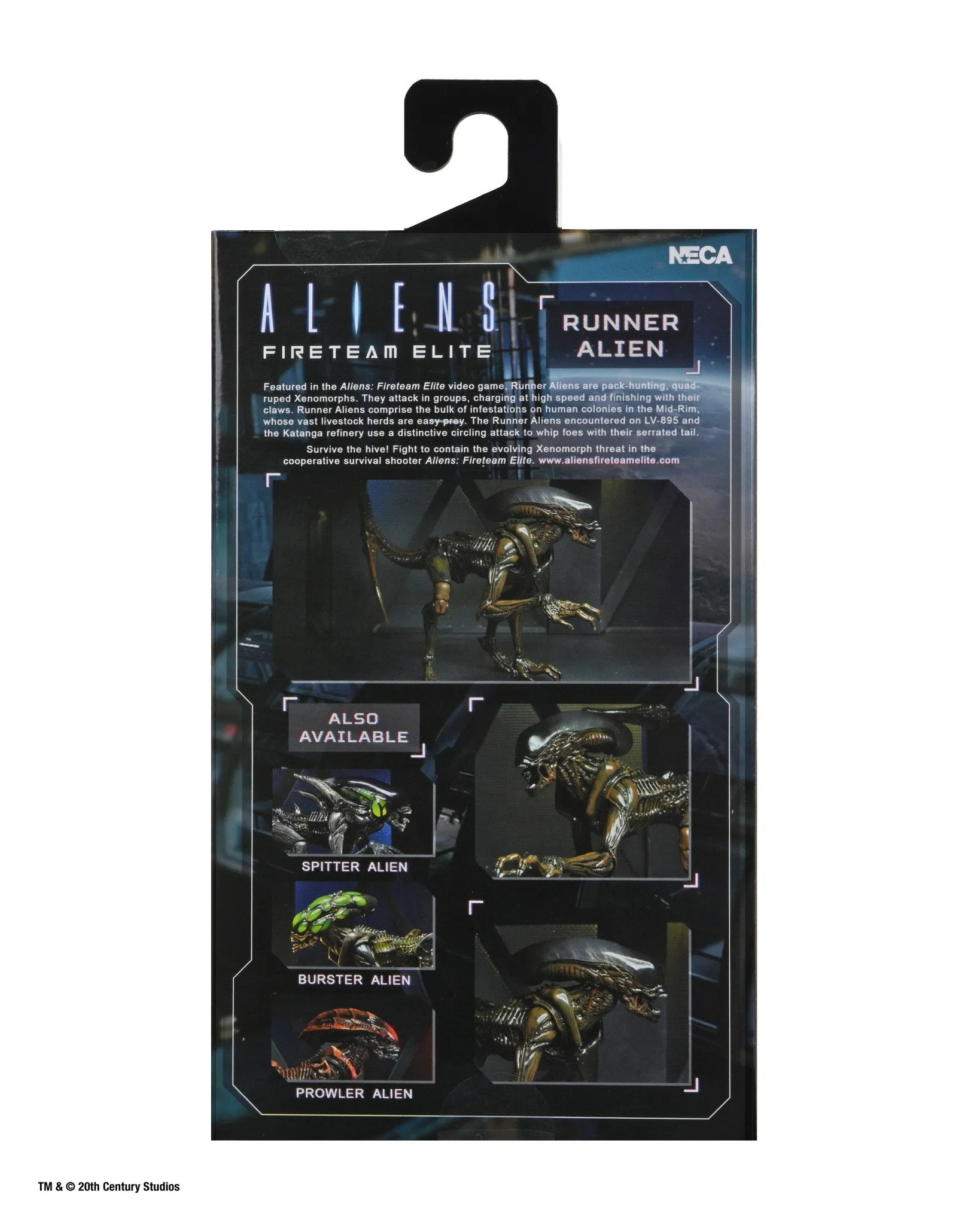 Aliens: Fireteam Elite Runner Alien 7″ Scale Action Figures - NECA