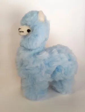 Alpaca Stuffed Toy Llama Baby Blue
