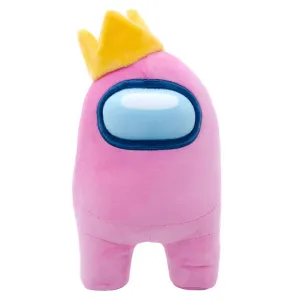 Among Us - Crowned Pink Player Character Plush (12") - YuMe - Toikido Series
