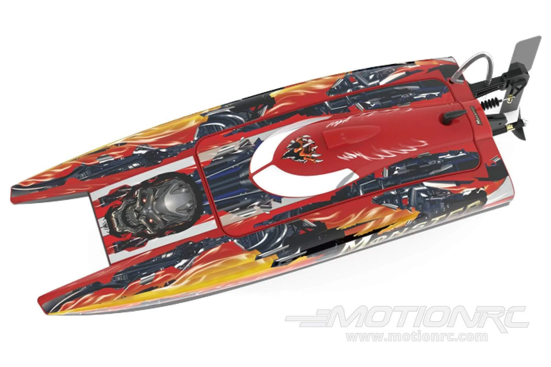 Bancroft Monster Brushless 500mm (19.7") Offshore Catamaran Racer - RTR