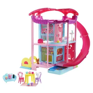 Barbie Doll House, Chelsea Playhouse with Pets & Accessories