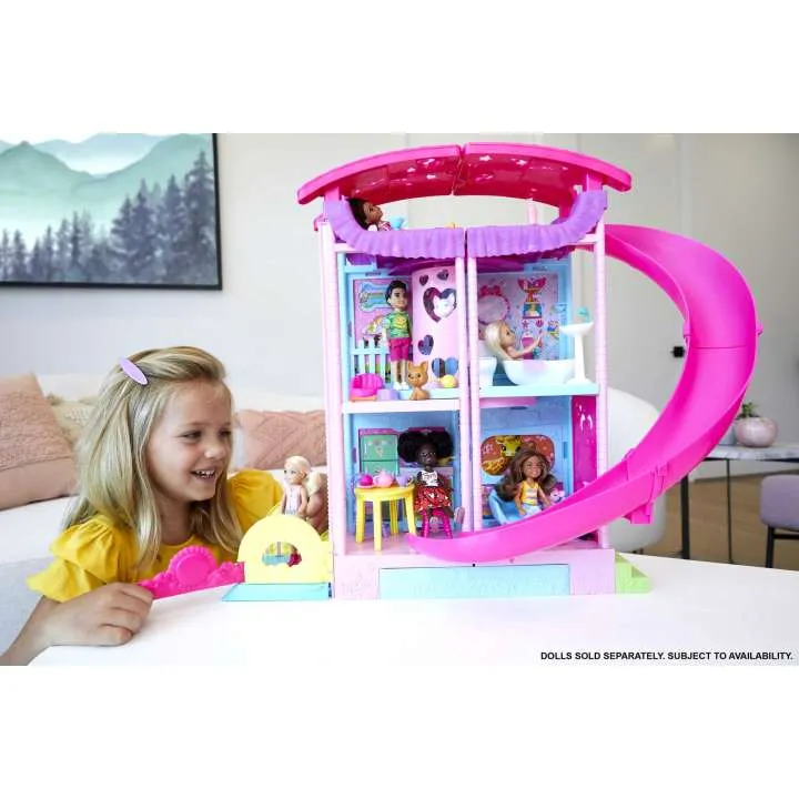 Barbie Doll House, Chelsea Playhouse with Pets & Accessories