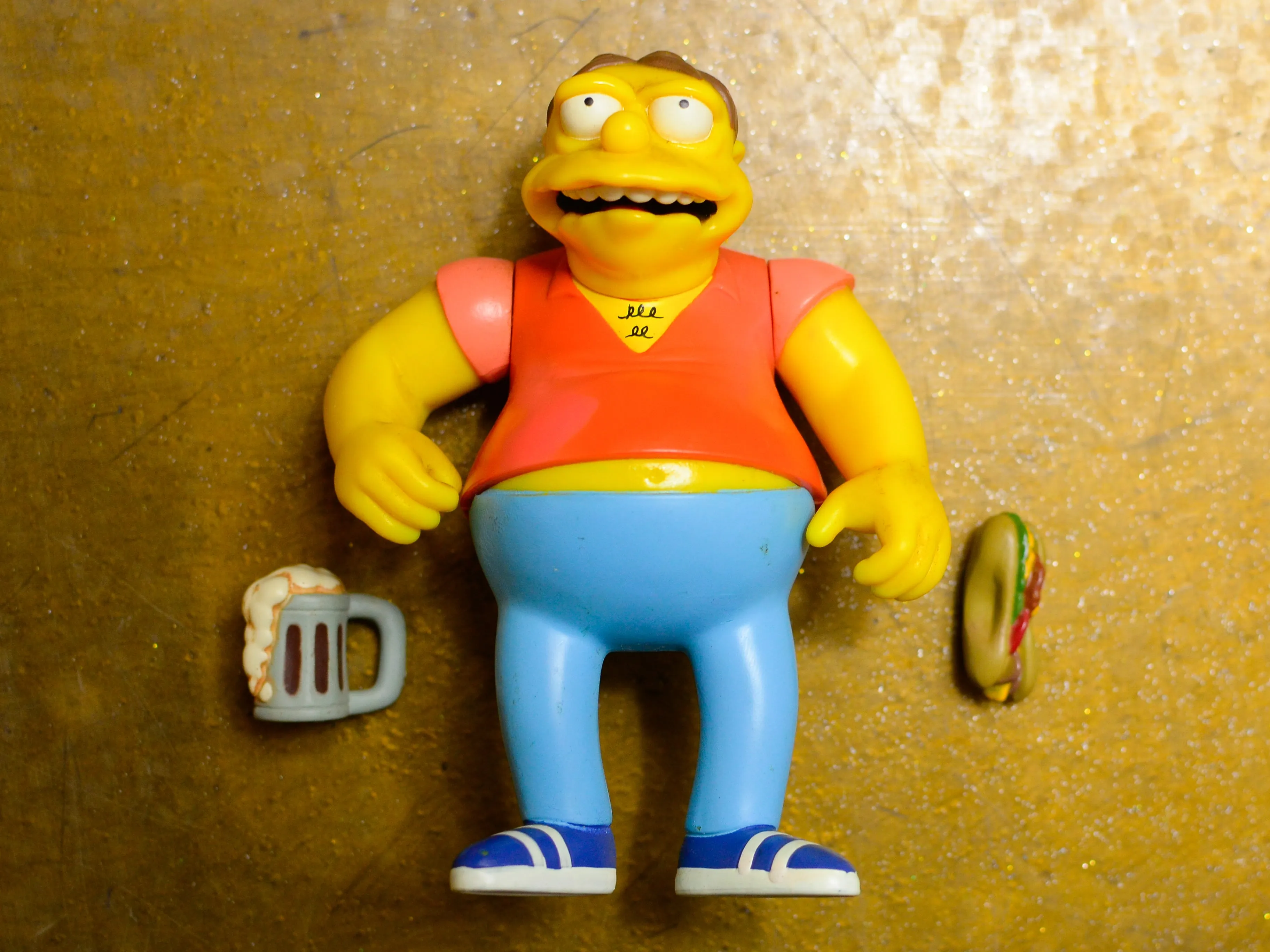 Barney Gumble - Playmates Simpsons World Of Springfield Vintage Figure
