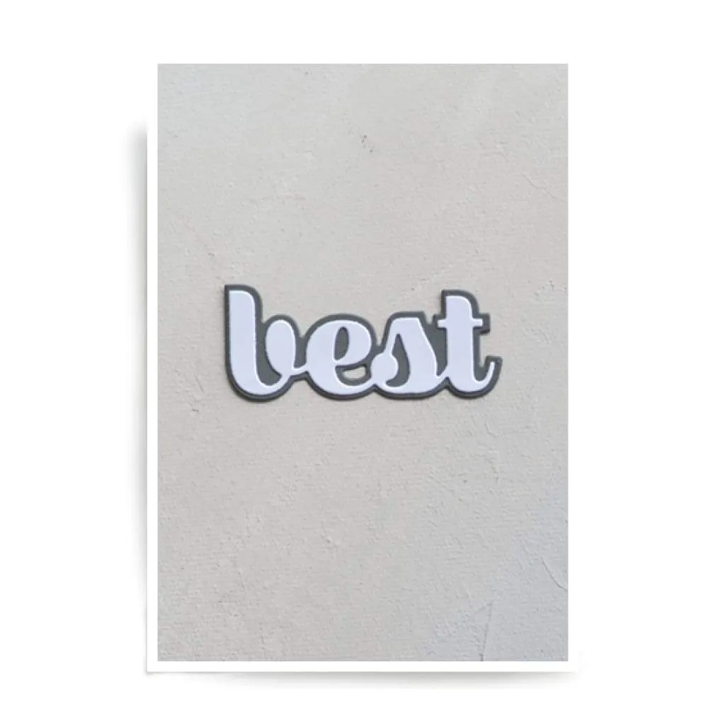 Birch Press Design - Big Best Sugar Script*