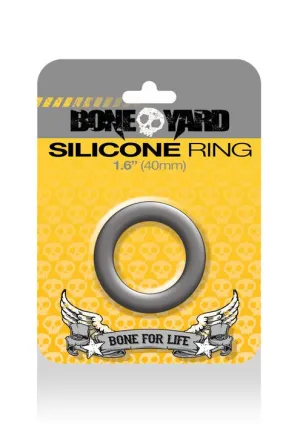 Boneyard Silicone Ring 40mm Grey