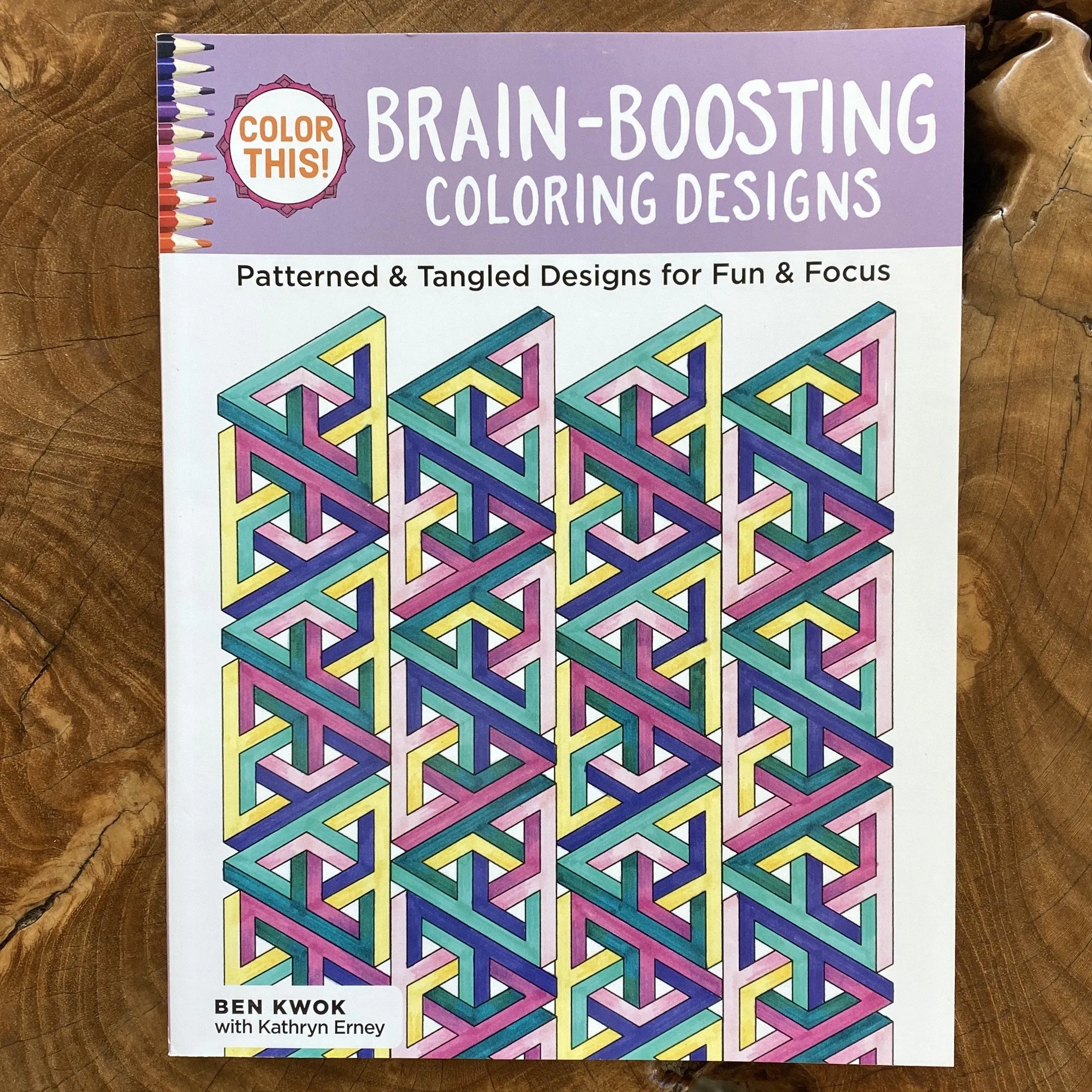 Brain Boosting Coloring Set! Who Doesn't Need to Sharpen Her Brain?