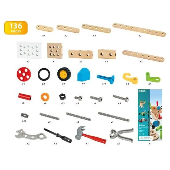Brio - 136 Pc Builder Construction Set