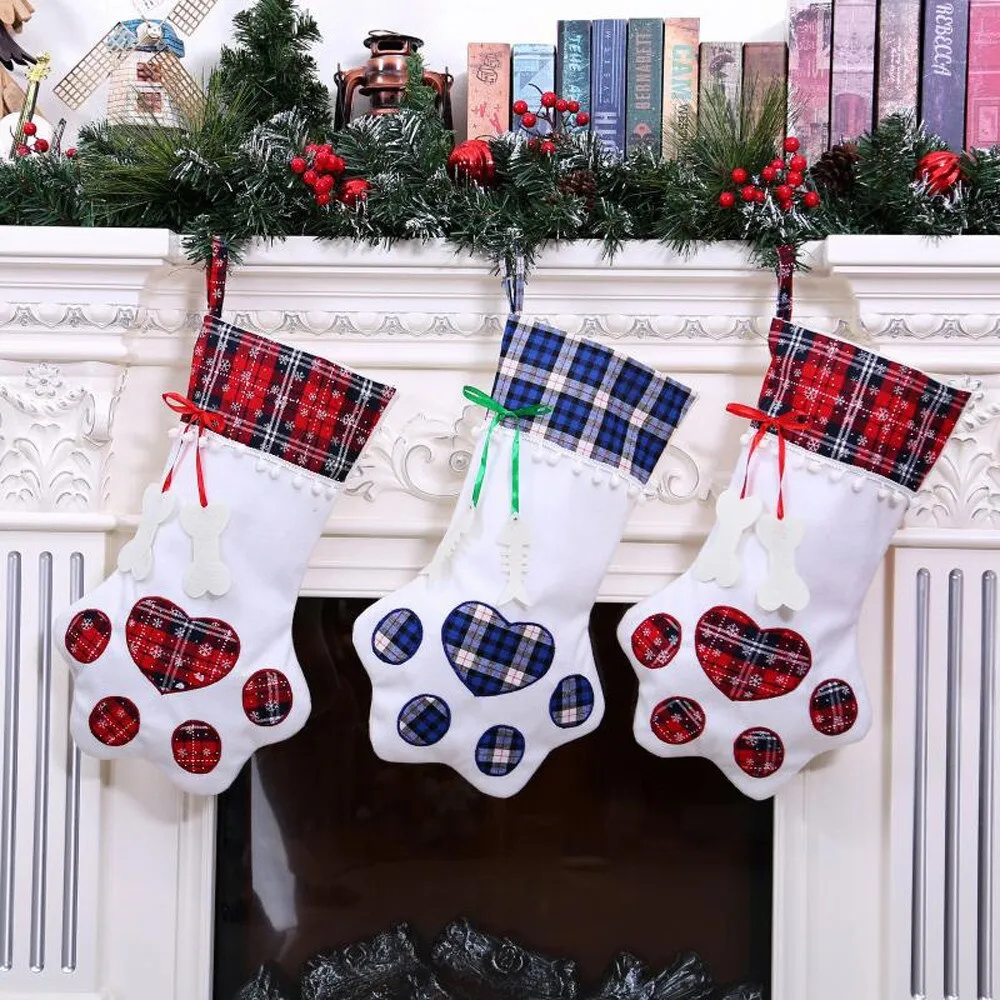 Christmas Paw Stockings