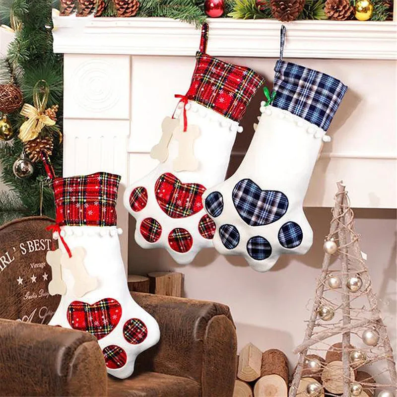 Christmas Paw Stockings