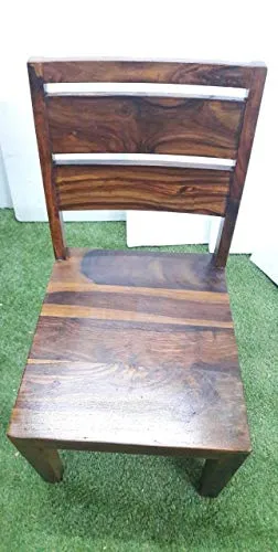 COBRA CRAFT Solid Sheesham Wood Dining Table with 4 Chairs for Dining Room | Home | Living Room |Hotel | Resorts| Teak Finish