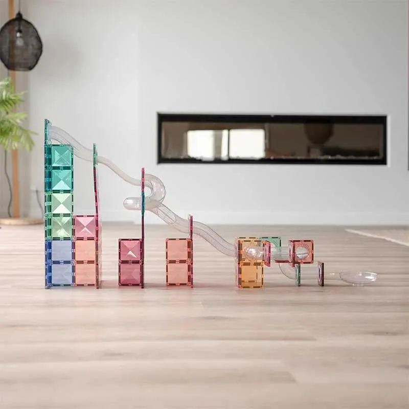 Connetix 80 pc Pastel Ball Run Expansion Pack