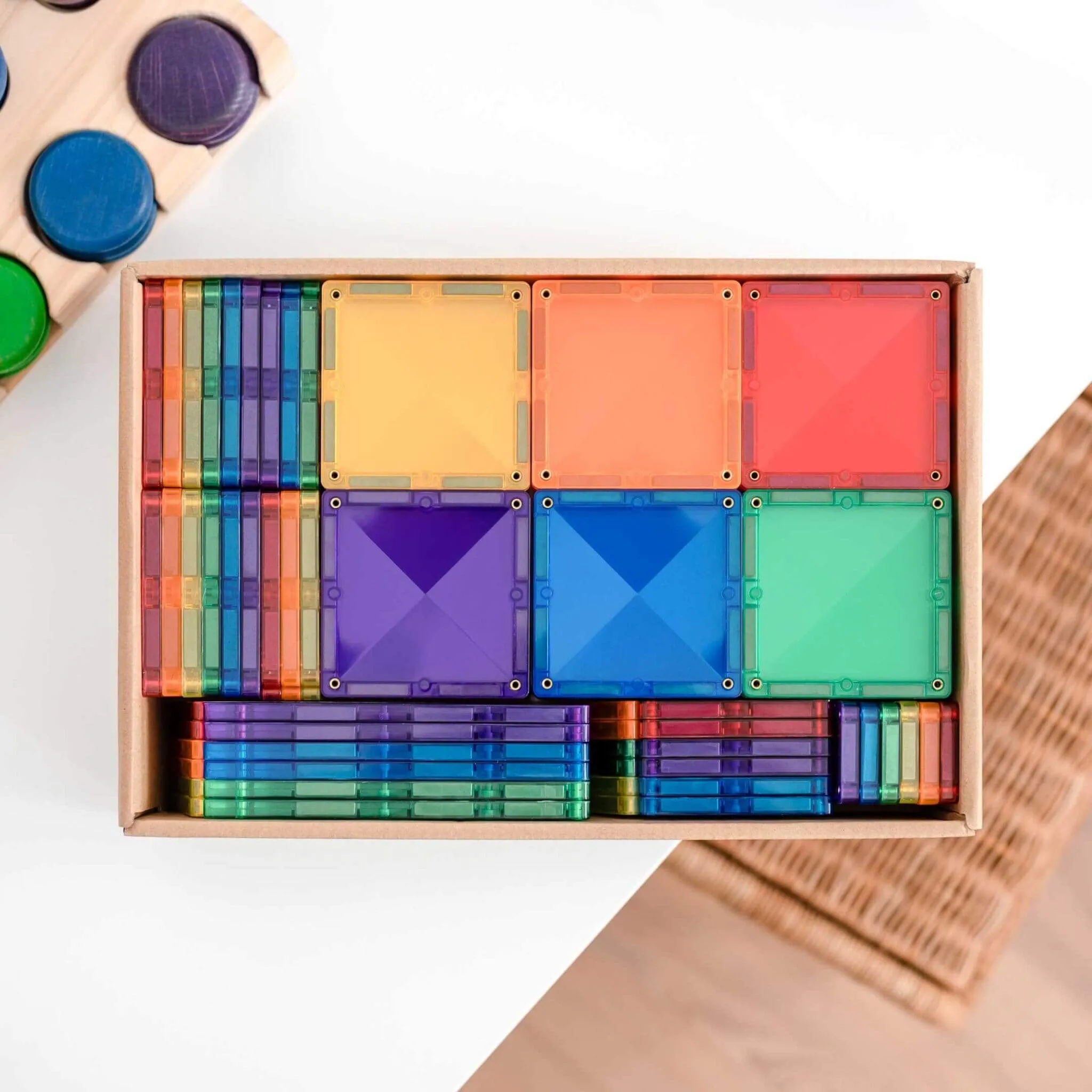 Connetix Magnetic Tiles 102 Piece Creative Set
