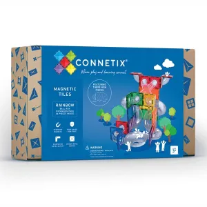 Connetix Magnetic Tiles 66 Piece Ball Run Expansion Pack