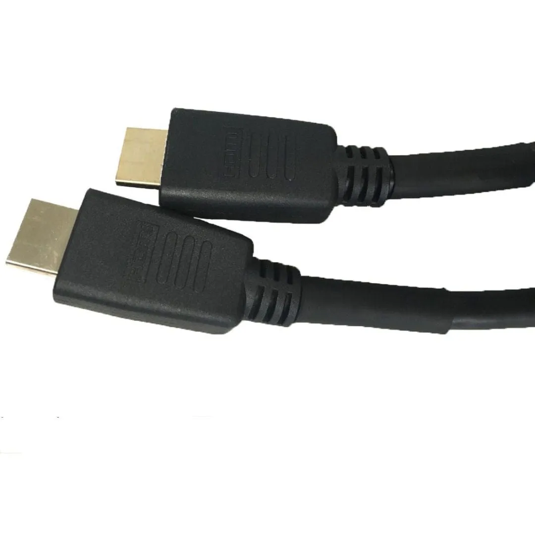 CONQUEROR - HDMI Cable 4K2K High Speed Ethernet and Audio Gold Plated Connectors 50 Meters Black