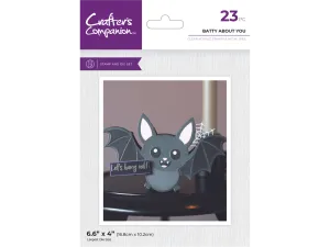 Crafter's Companion Stamp & Die - Batty About You
