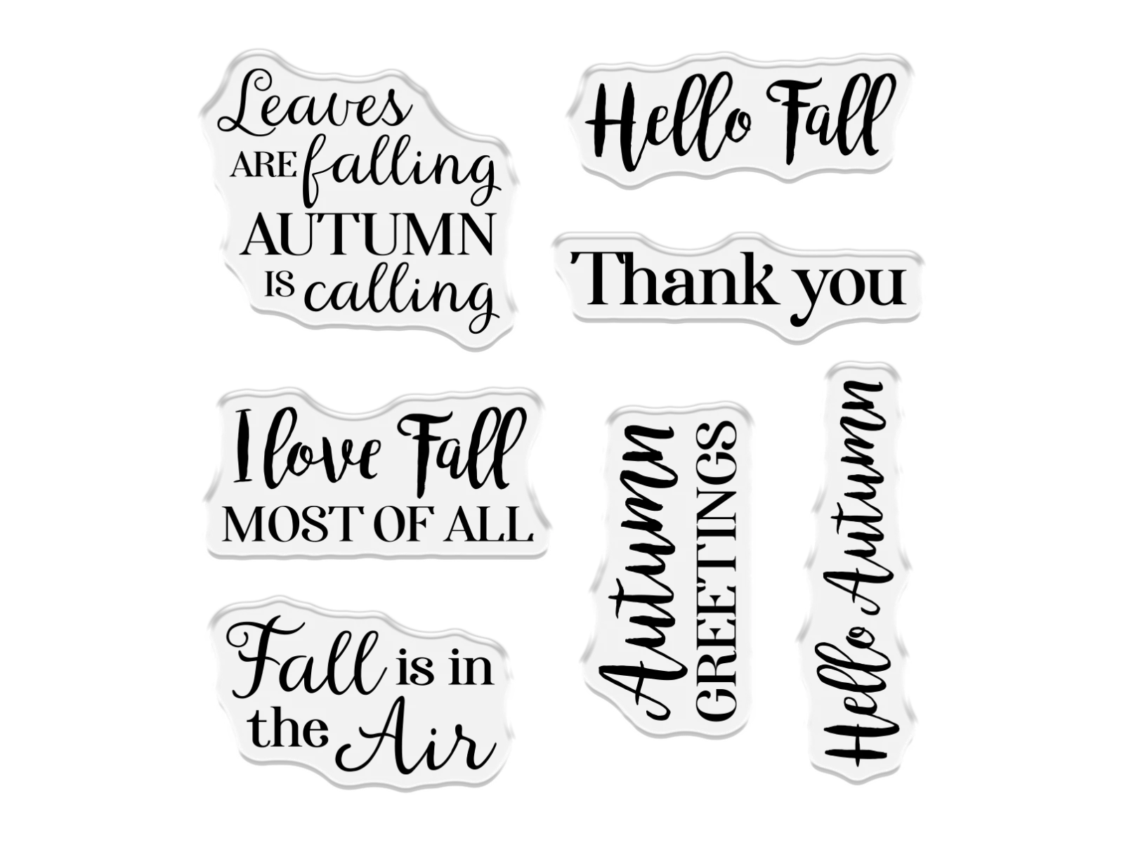 Crafter's Companion Stamp & Die - Leaves are Falling