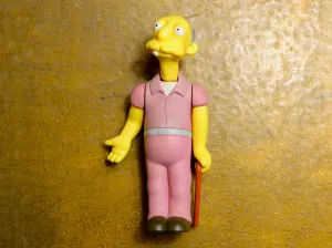 Crazy Old Man - Playmates Simpsons World Of Springfield Vintage Figure
