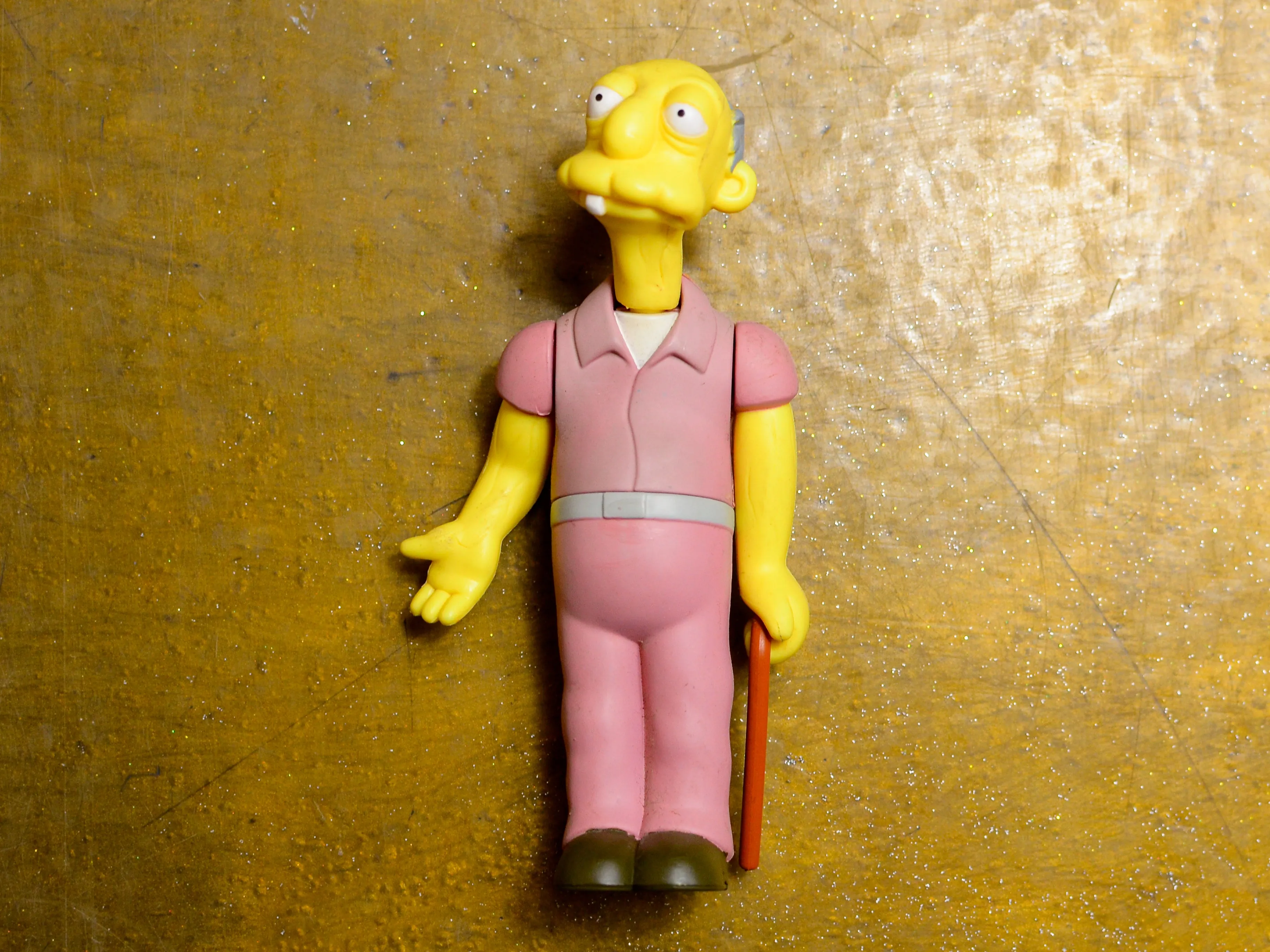 Crazy Old Man - Playmates Simpsons World Of Springfield Vintage Figure