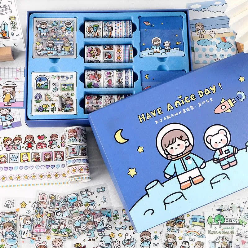 Cute Character Sticker Sheets