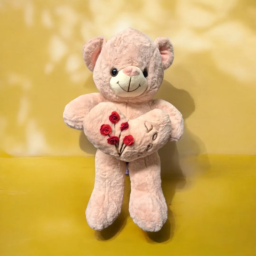 Cute Love Plush Teddy Bear | 1.5 Feet