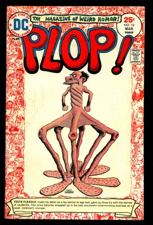 DC Comics PLOP! #10 Basil Wolverton Sergio Aragonés Wally Wood Weird Humor Parody
