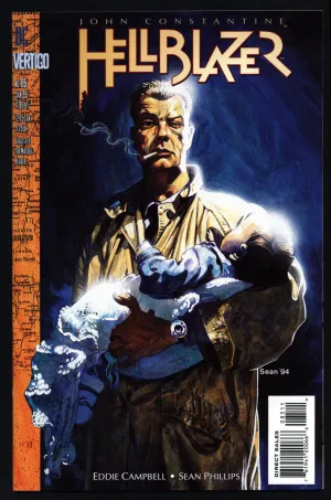 DC Comics Vertigo Press John CONSTANTINE HELLBLAZER #85 Eddie Campbell Supernatural Magic Gothic Horror Anti-Super Hero Goth