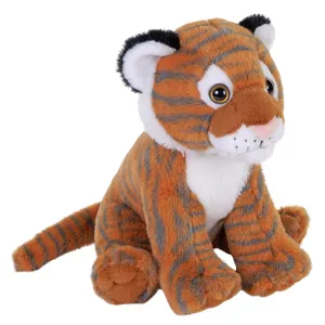 Earthkins Mini Tiger Stuffed Animal - 8"
