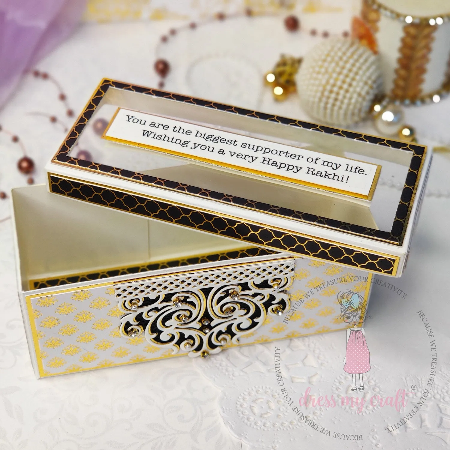 Elegant Lace Border - Border Die