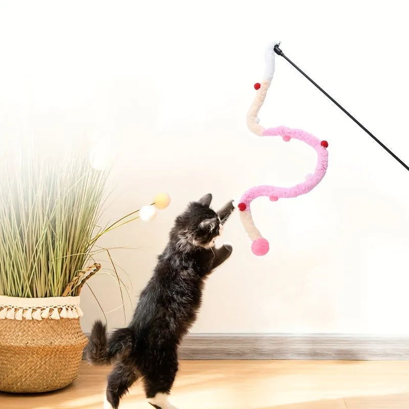 Engaging Interactive Cat Teaser Toy for Playful Kittens