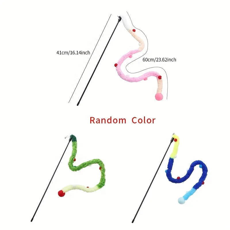 Engaging Interactive Cat Teaser Toy for Playful Kittens