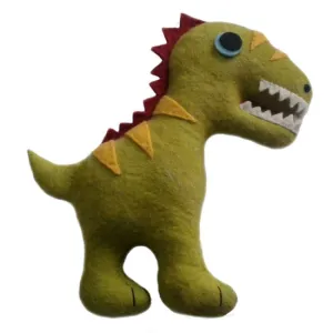 Felted Friend Dinosaur Design -