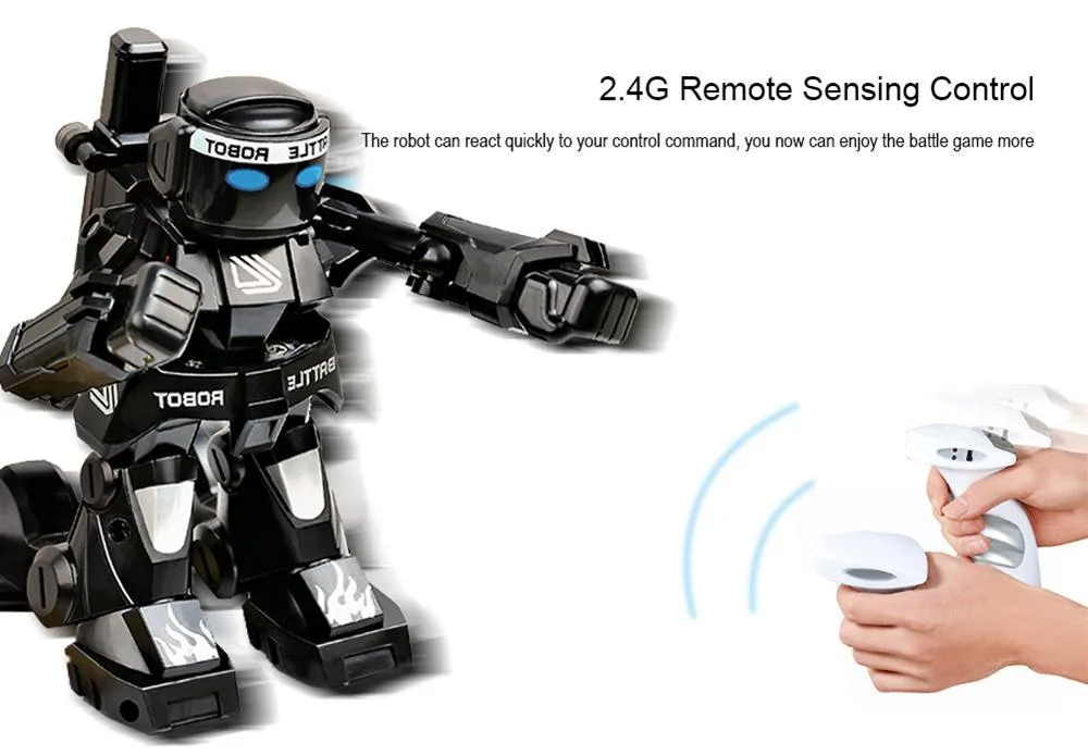 Fighting RC Robots 2.4G Smart Battle Toys Sense Simulation Sound Light