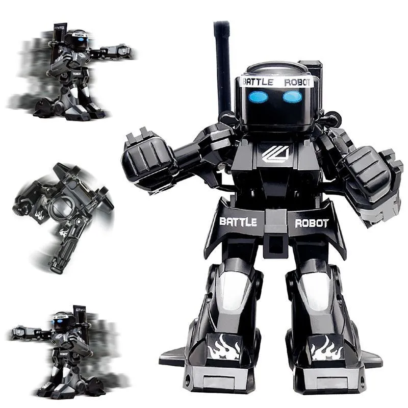 Fighting RC Robots 2.4G Smart Battle Toys Sense Simulation Sound Light