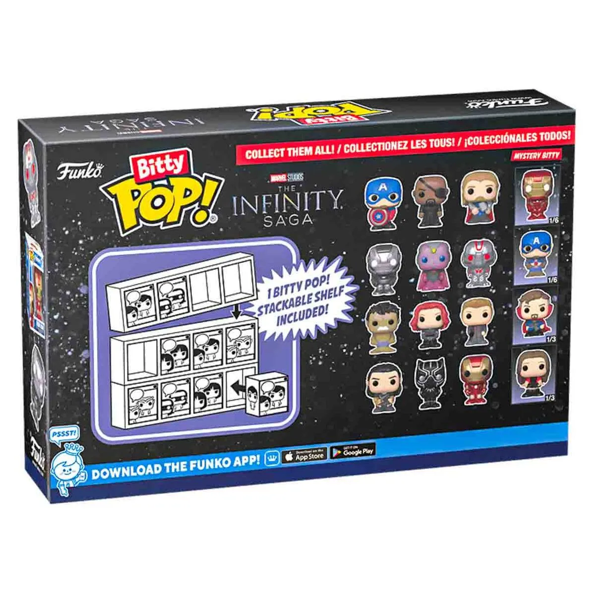 Funko Bitty Pop! Marvel: The Infinity Saga Mini Figures Series 2 (4 Pack)
