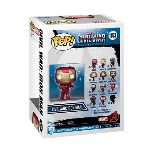 Funko Pop! Marvel: Captain America: Civil War Build A Scene - Iron Man, Amazon Exclusive, Figure 11 of 12