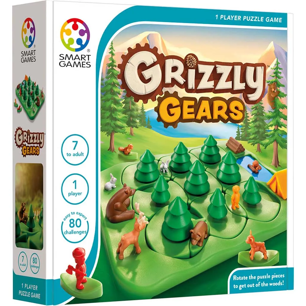Grizzly Gears Puzzle Game - Single Player Games