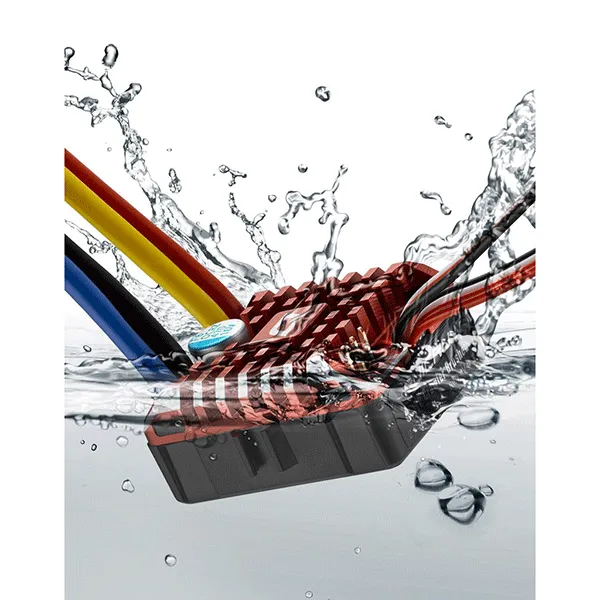 Hobbywing QuicRun Waterproof 1080 Brushed Crawling ESC (2-3S)
