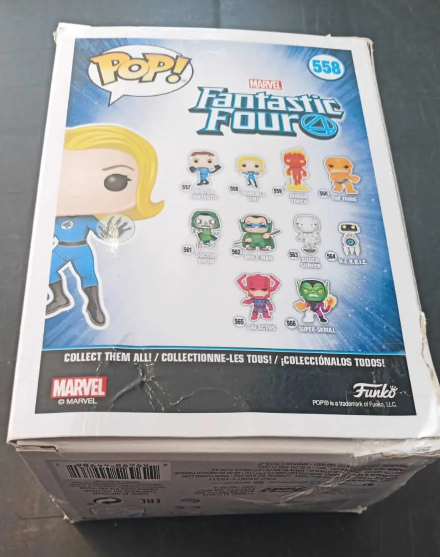 Invisible Girl Fantastic 4 Official Marvel FunkoVinyl Figure