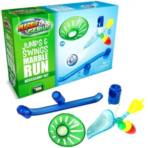 Jumps & Swings 8-pc Accessory Add-On Set for Marble Run