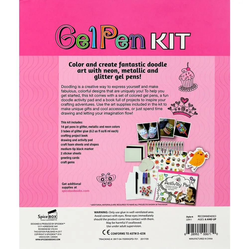 Kits for Kids Gel Pen Set