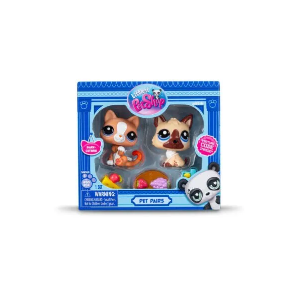 Littlest Pet Shop Pet Pairs Play Set - Shepherd #30 and Cat #34